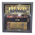 Cuadro Ticket Iron Maiden 30 x 30 cm