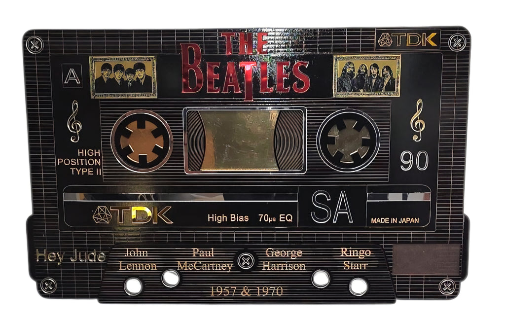 Cuadro Casete Los Beatles