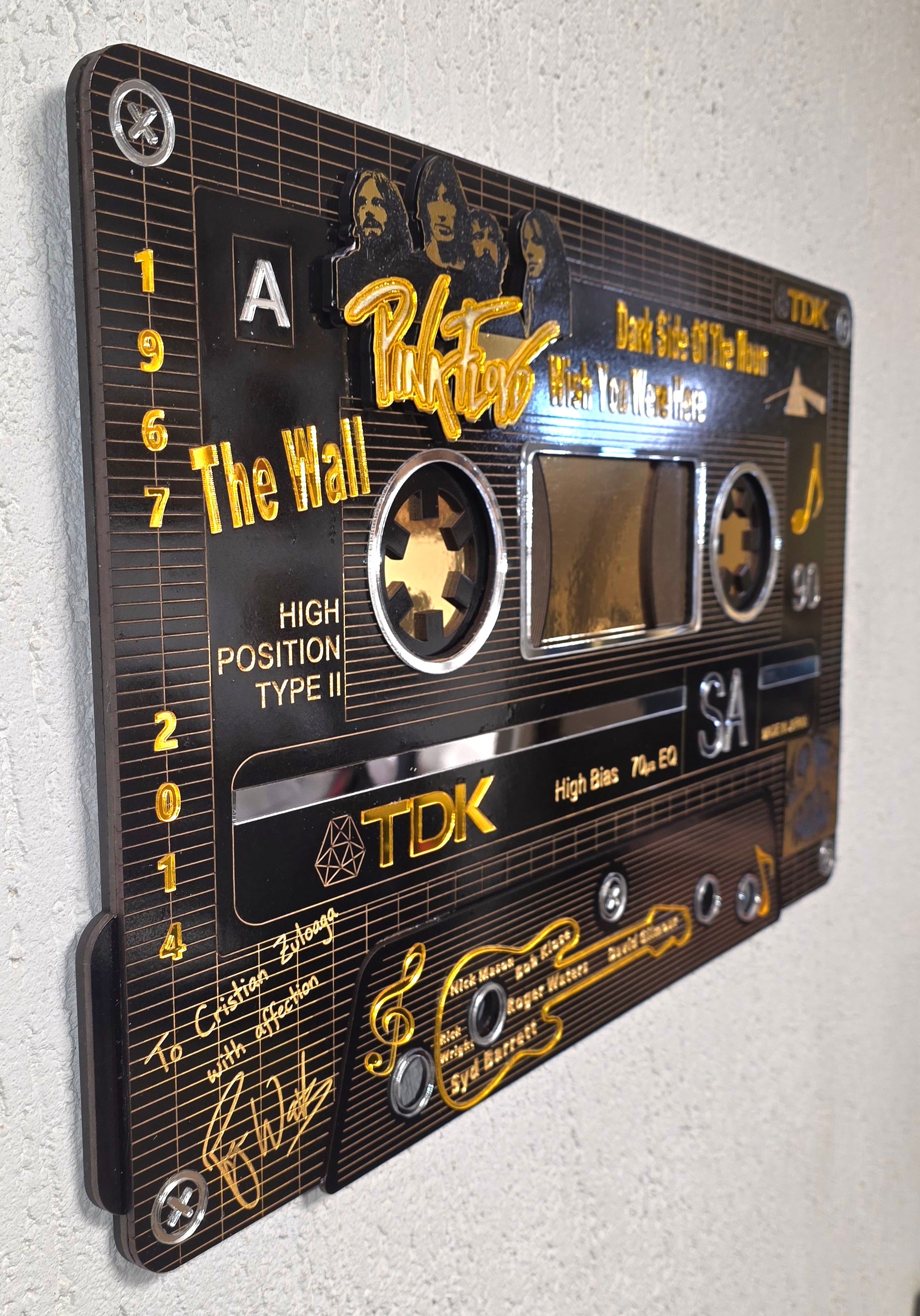 Cuadro Casete Pink Floyd