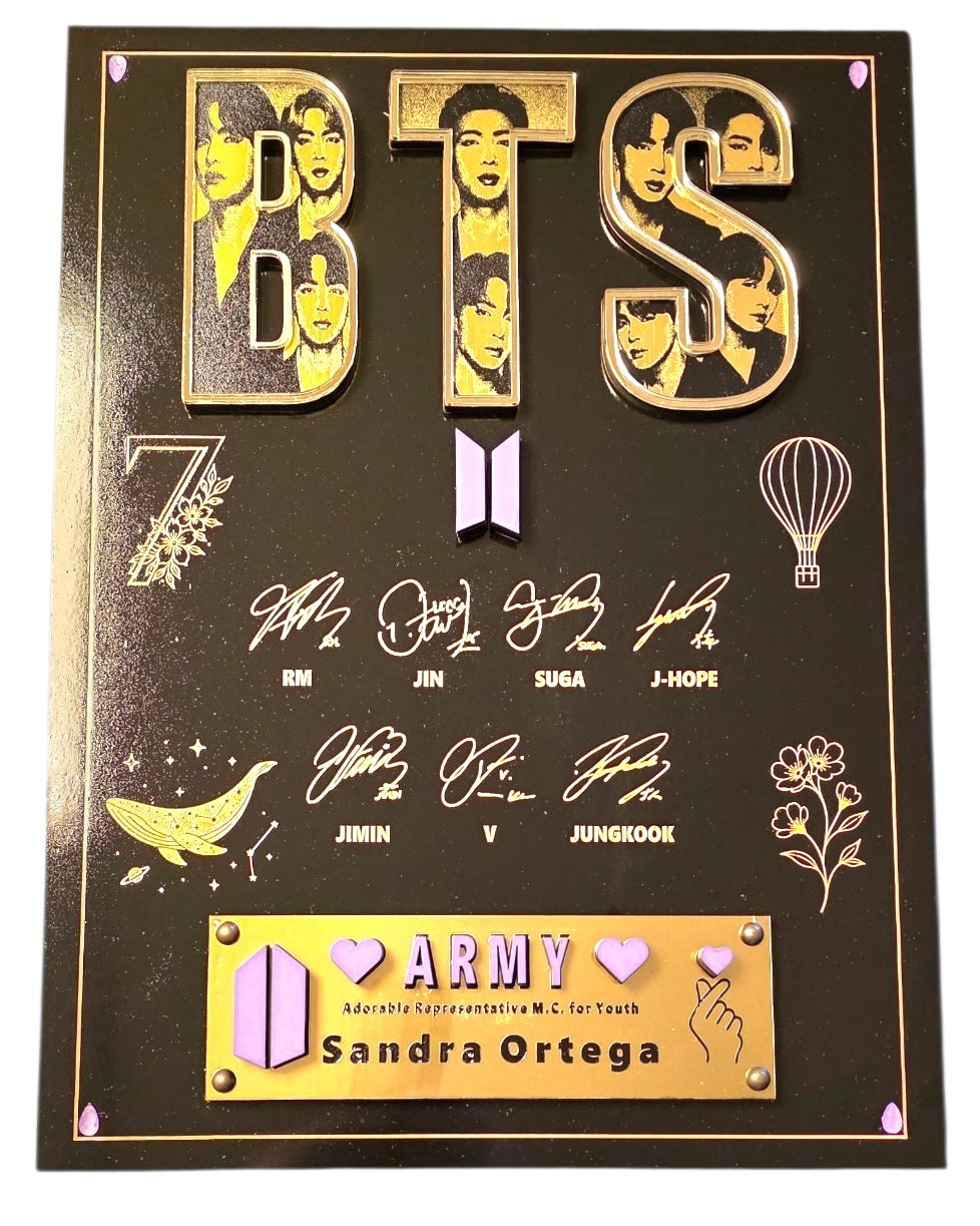 Cuadro BTS Personalizado