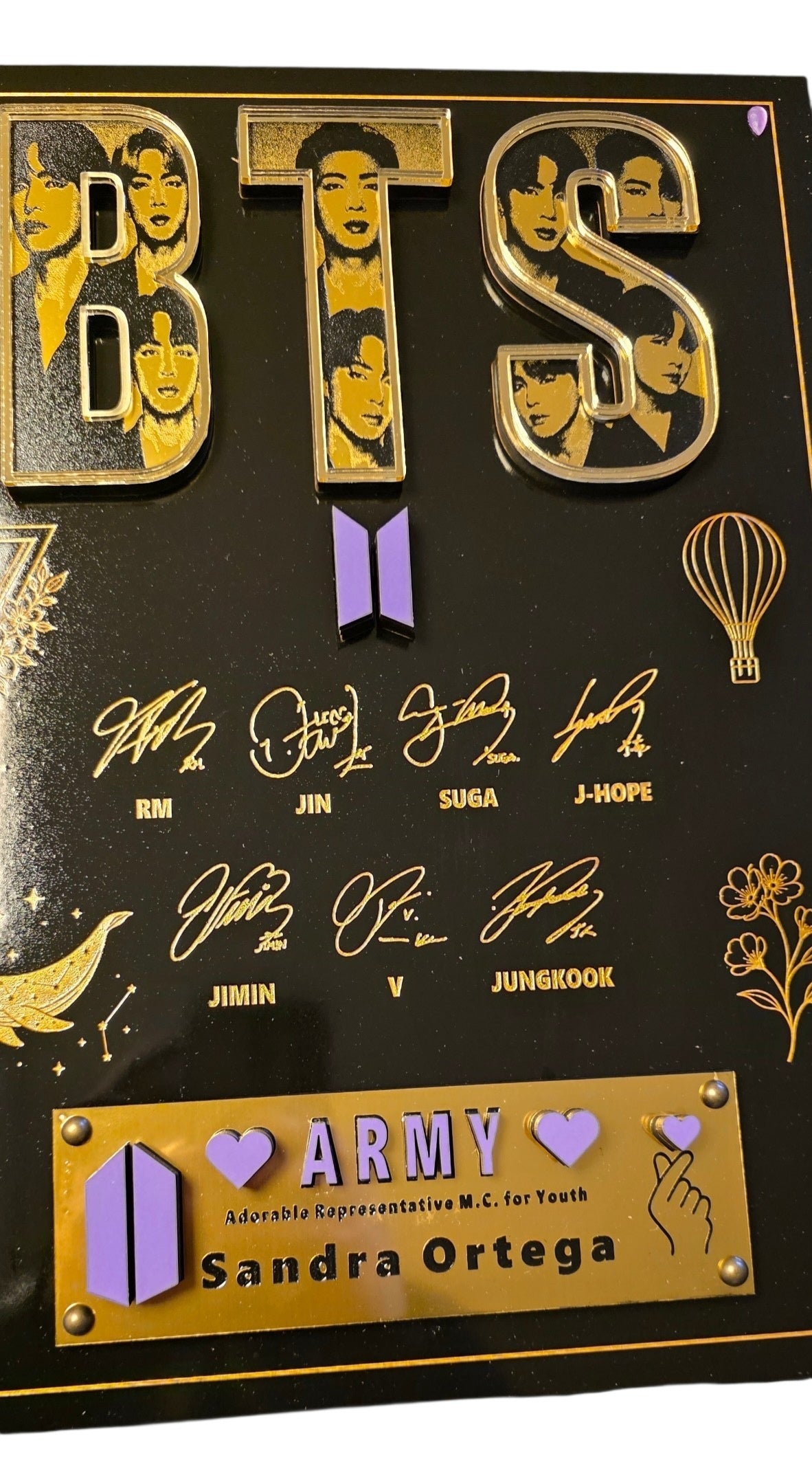 Cuadro BTS Personalizado