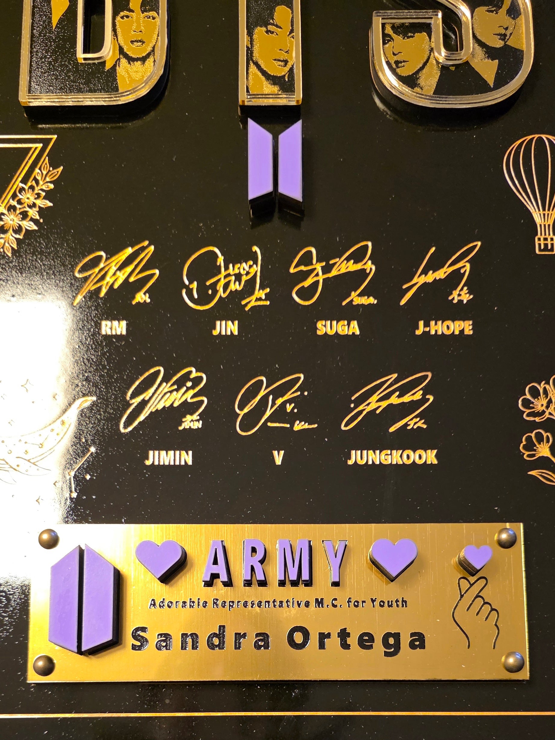 Cuadro BTS Personalizado