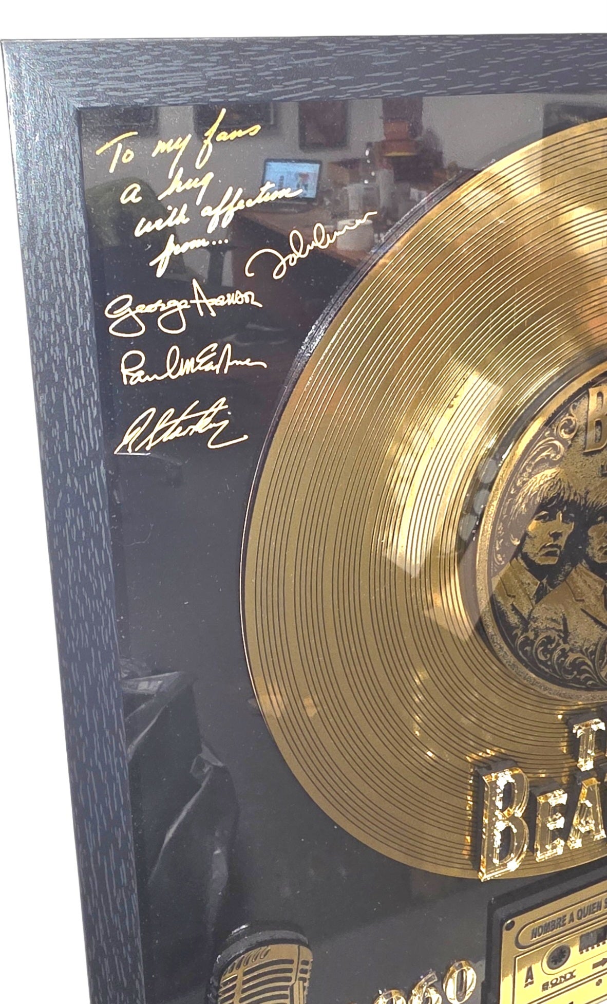 Disco de Oro Los Beatles