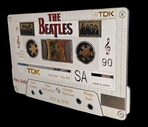 Casete Los Beatles Blanco