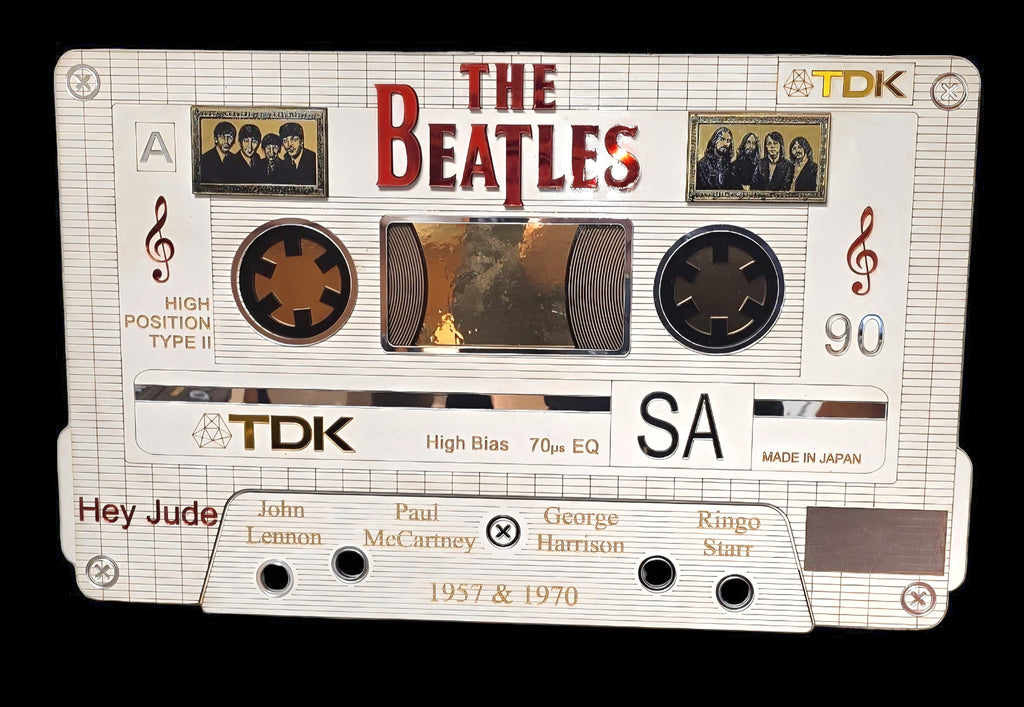 Casete Los Beatles Blanco