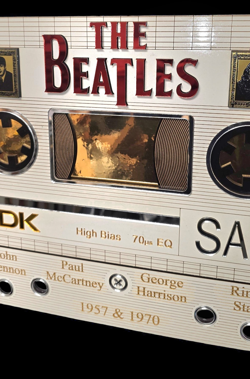 Casete Los Beatles Blanco