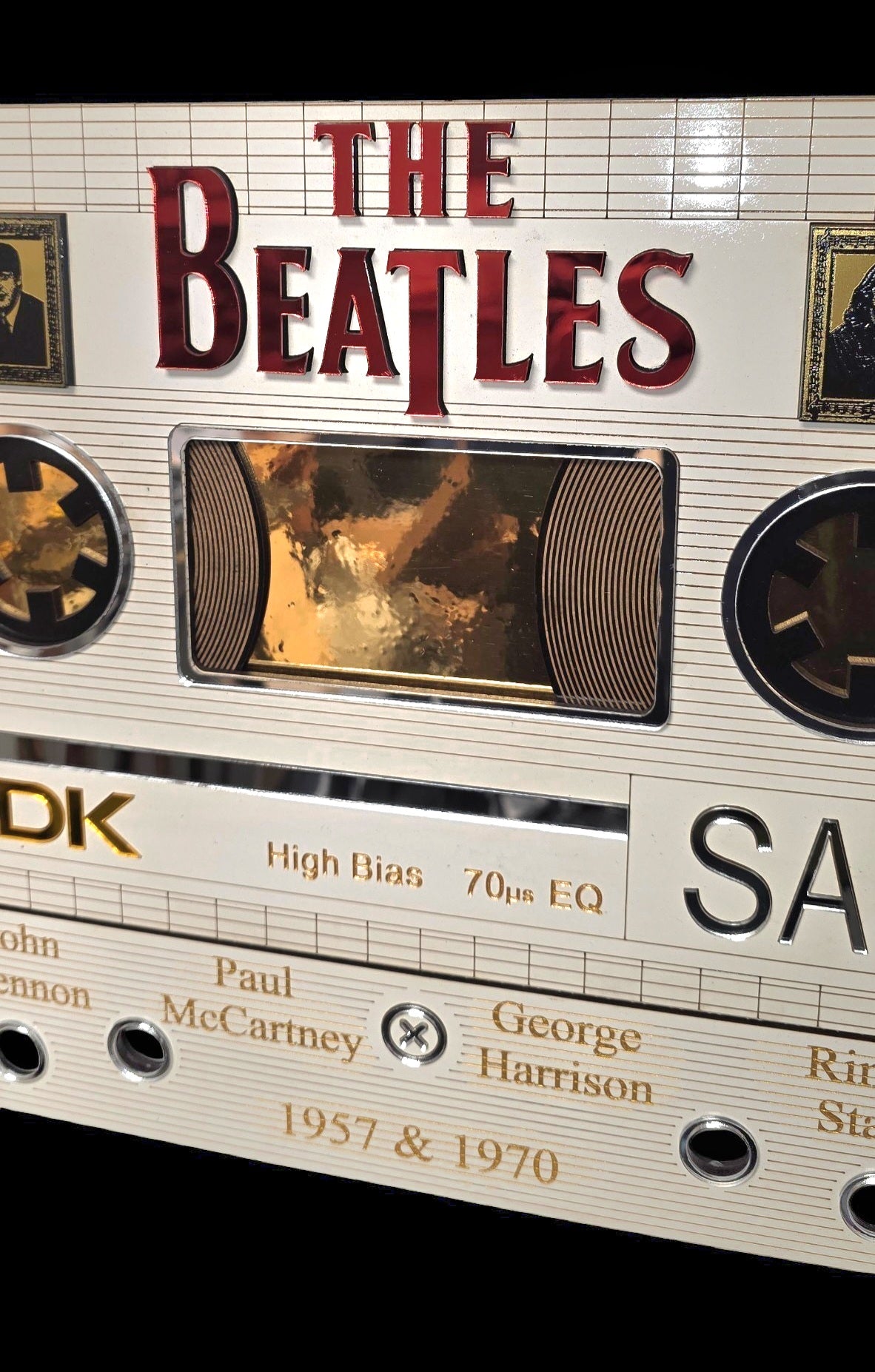 Casete Los Beatles Blanco