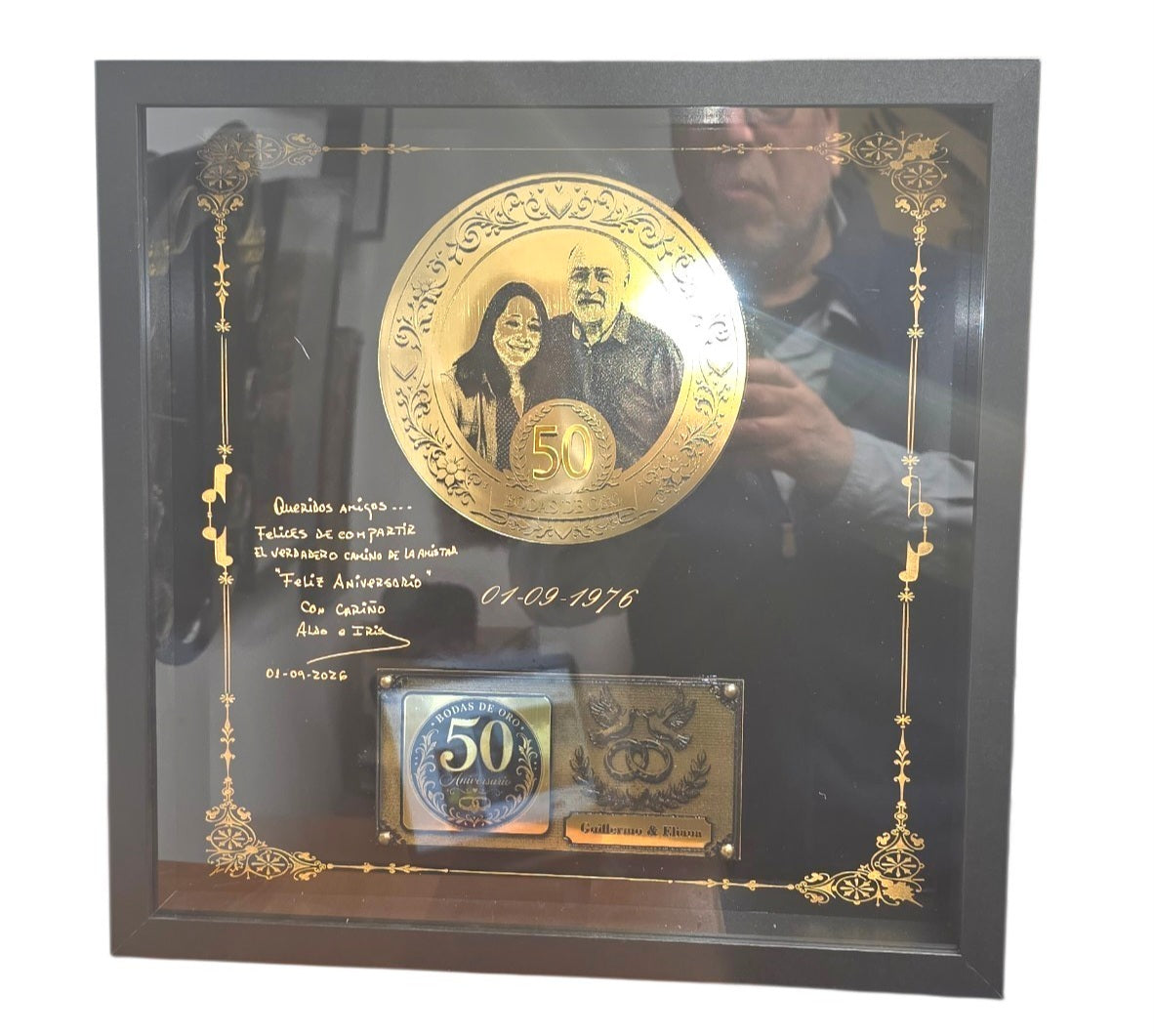CUADRO BODAS DE ORO