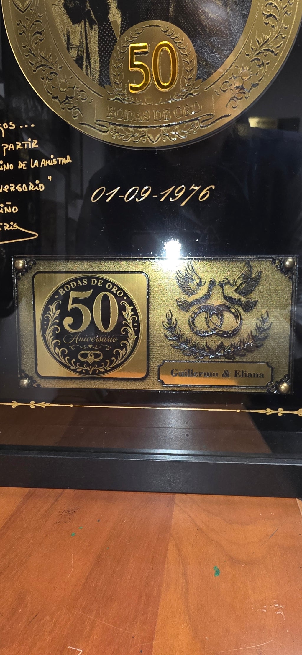 CUADRO BODAS DE ORO