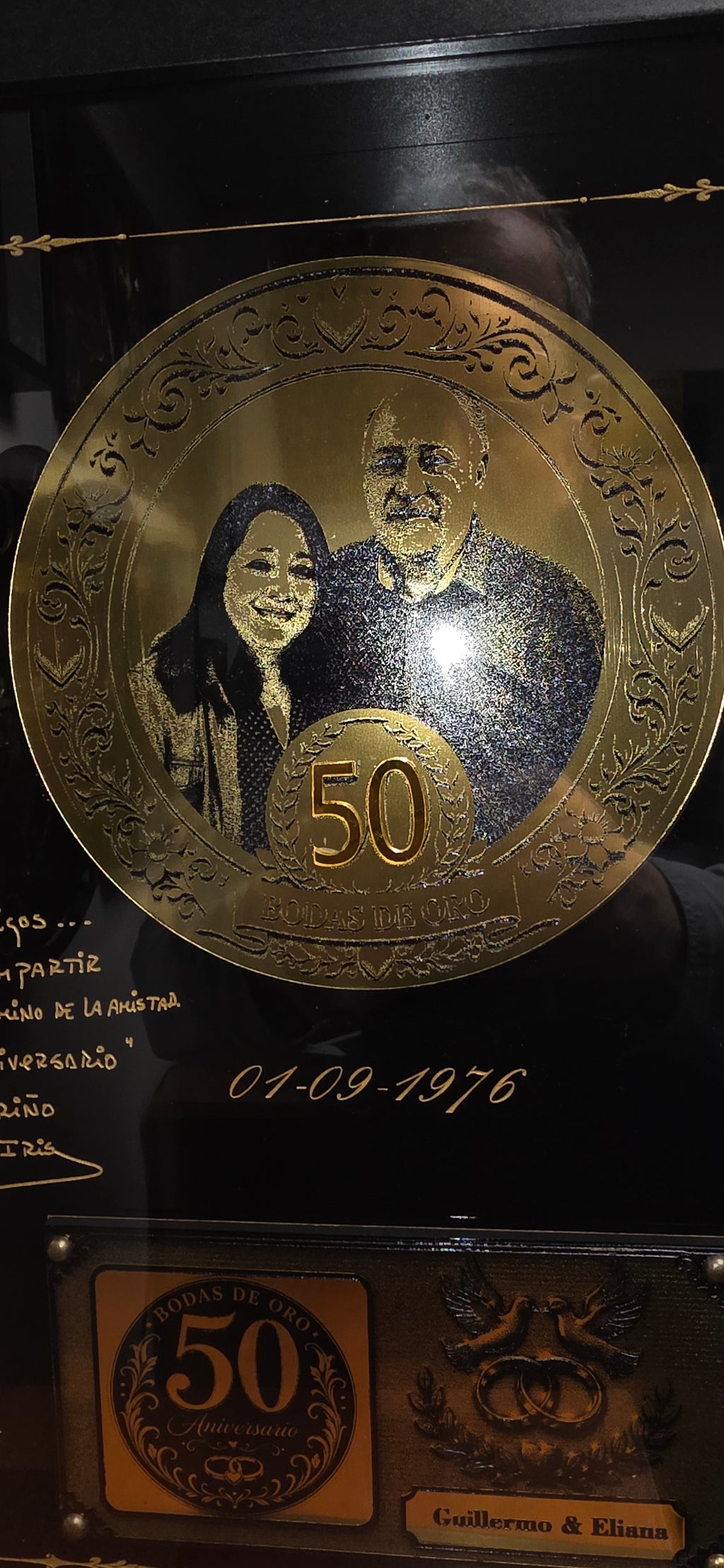 CUADRO BODAS DE ORO