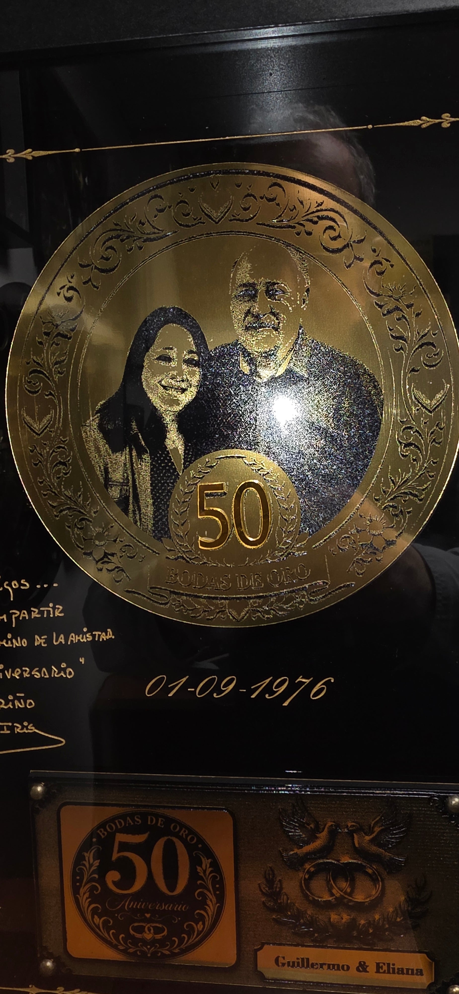 CUADRO BODAS DE ORO