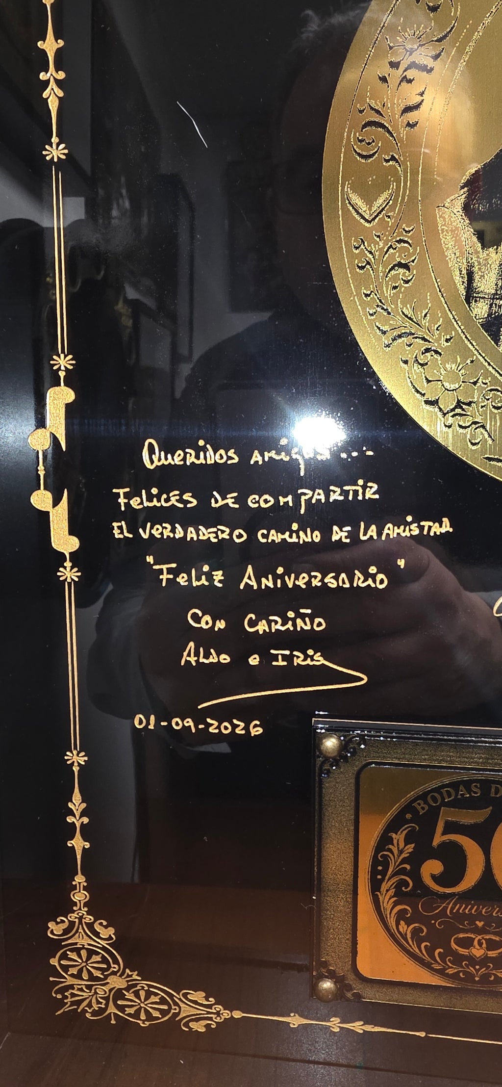 CUADRO BODAS DE ORO