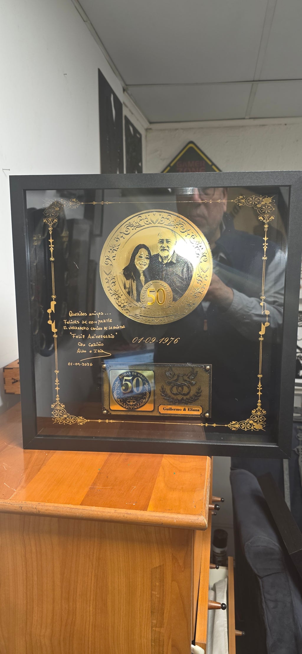 CUADRO BODAS DE ORO