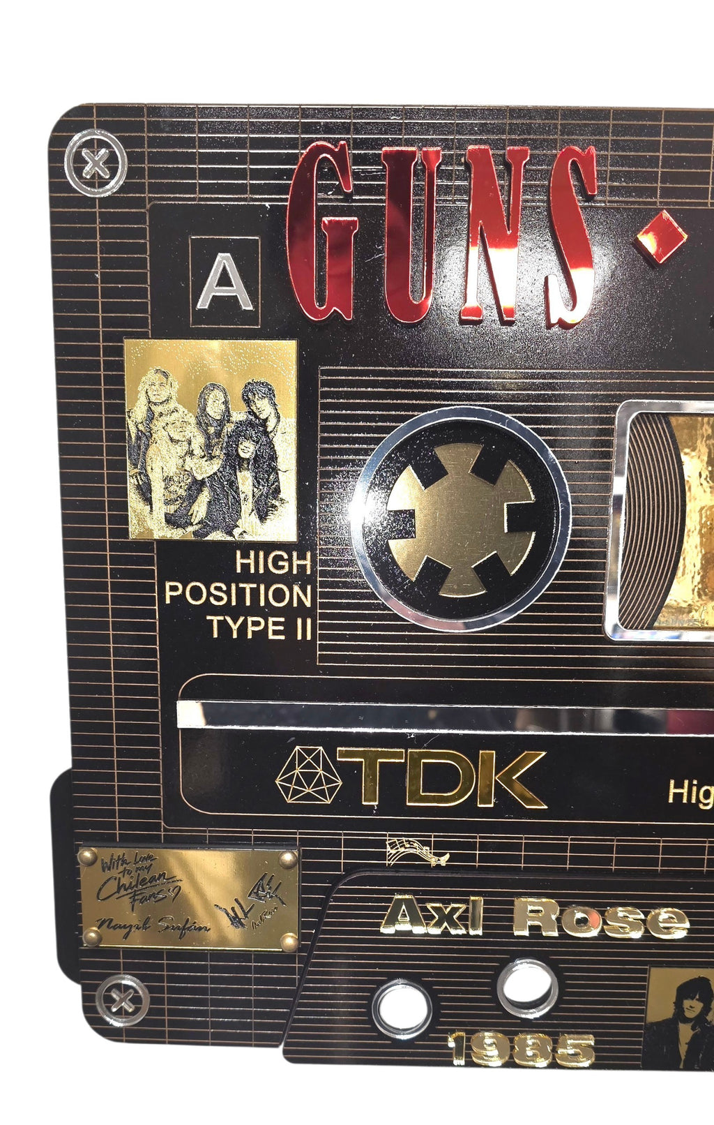 Cuadro Casete Guns  n Roses