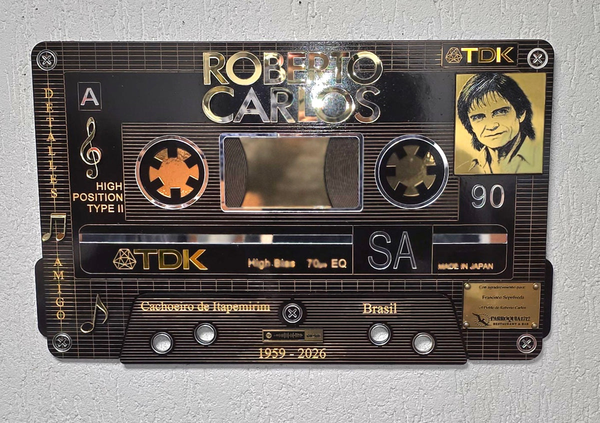Cuadro Casete Roberto Carlos