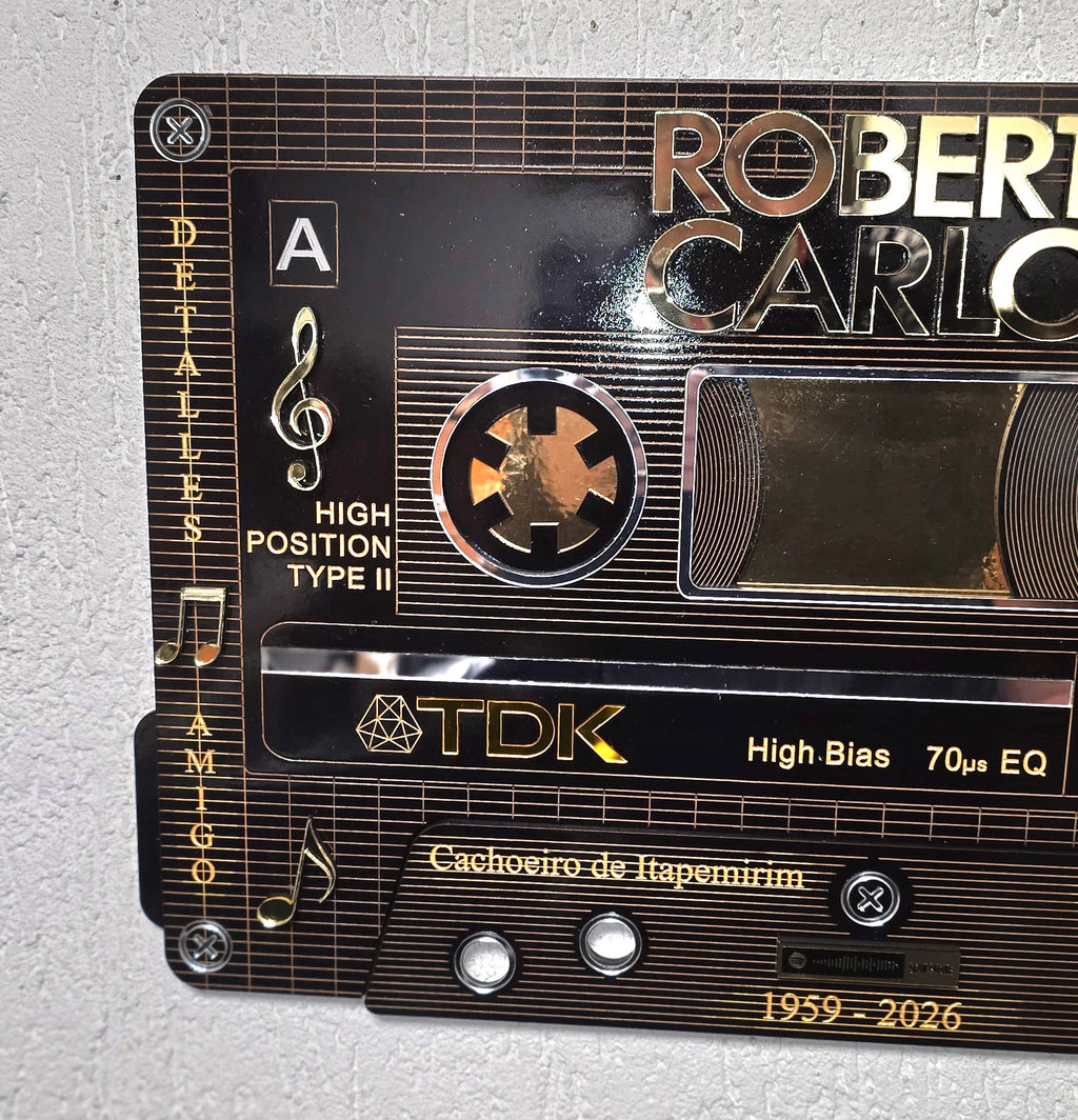 Cuadro Casete Roberto Carlos