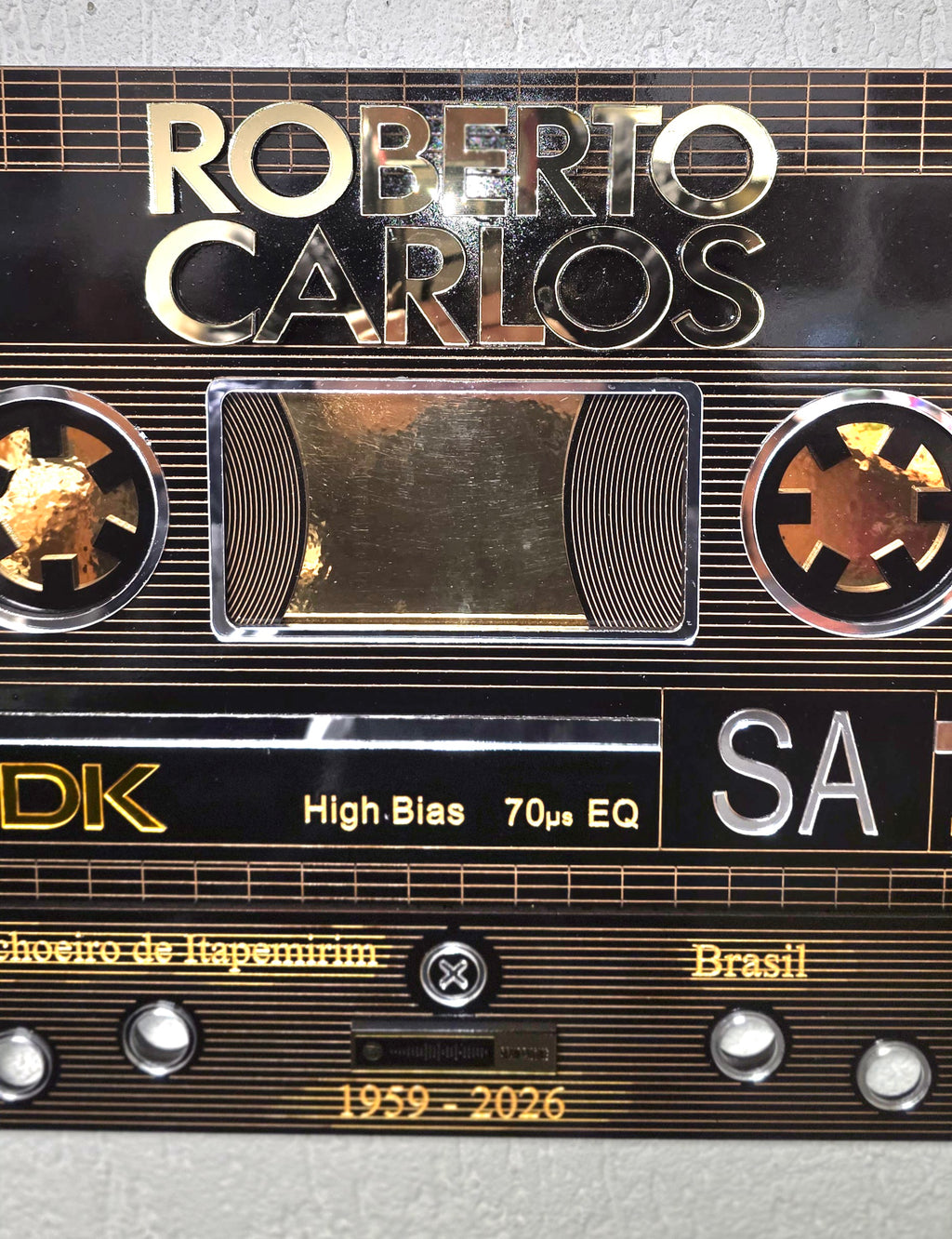 Cuadro Casete Roberto Carlos