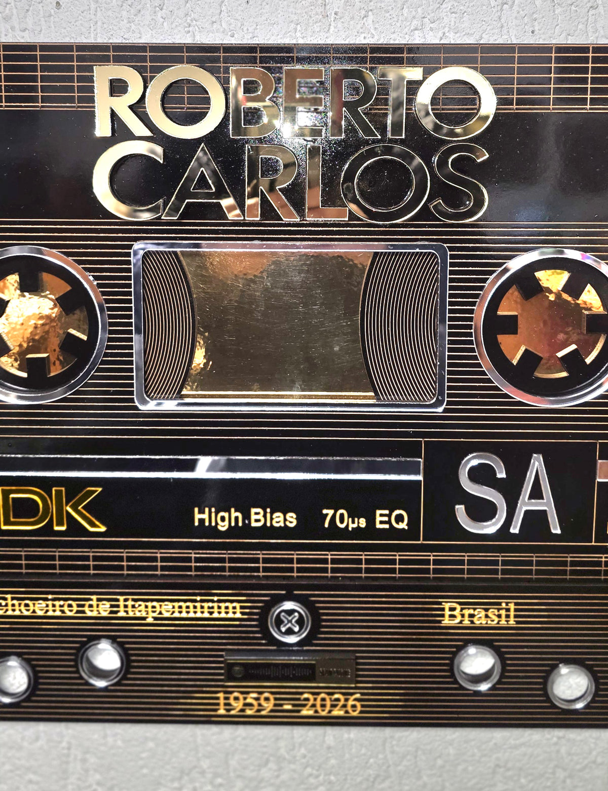 Cuadro Casete Roberto Carlos