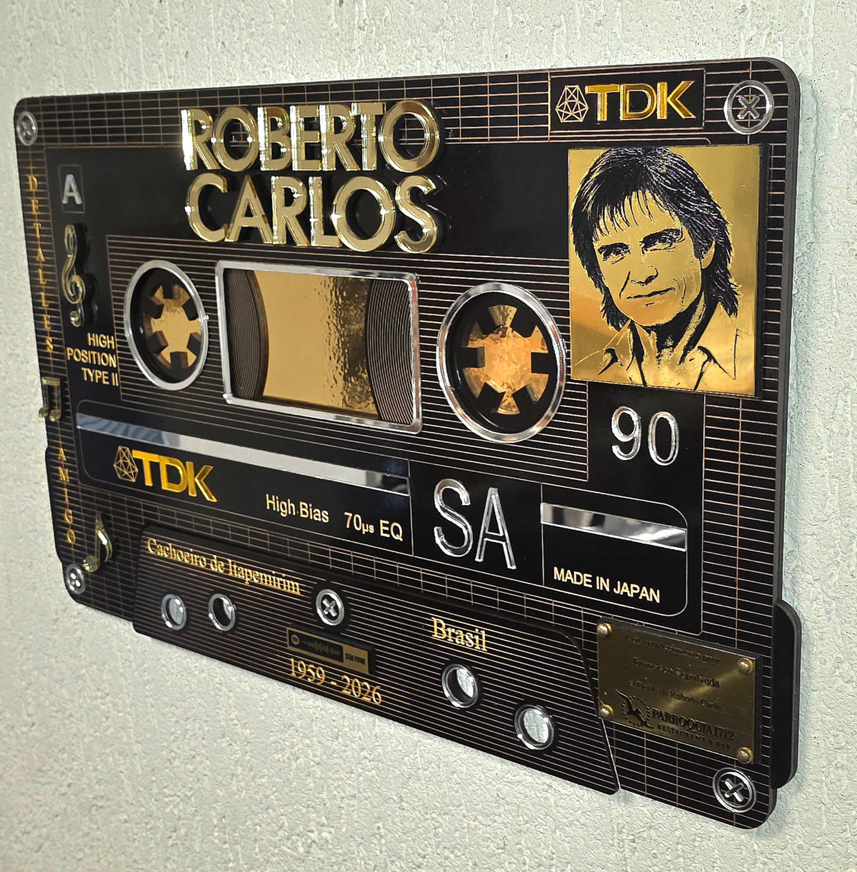 Cuadro Casete Roberto Carlos