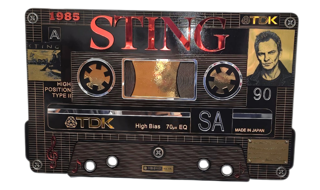 Casete Sting, 60 x 40 cm