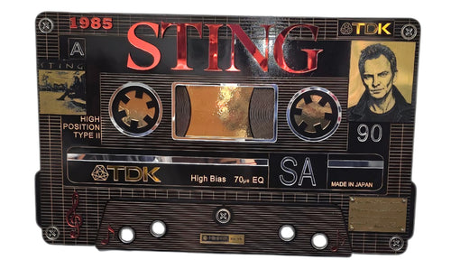 Casete Sting, 60 x 40 cm