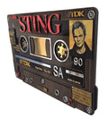 Casete Sting, 60 x 40 cm