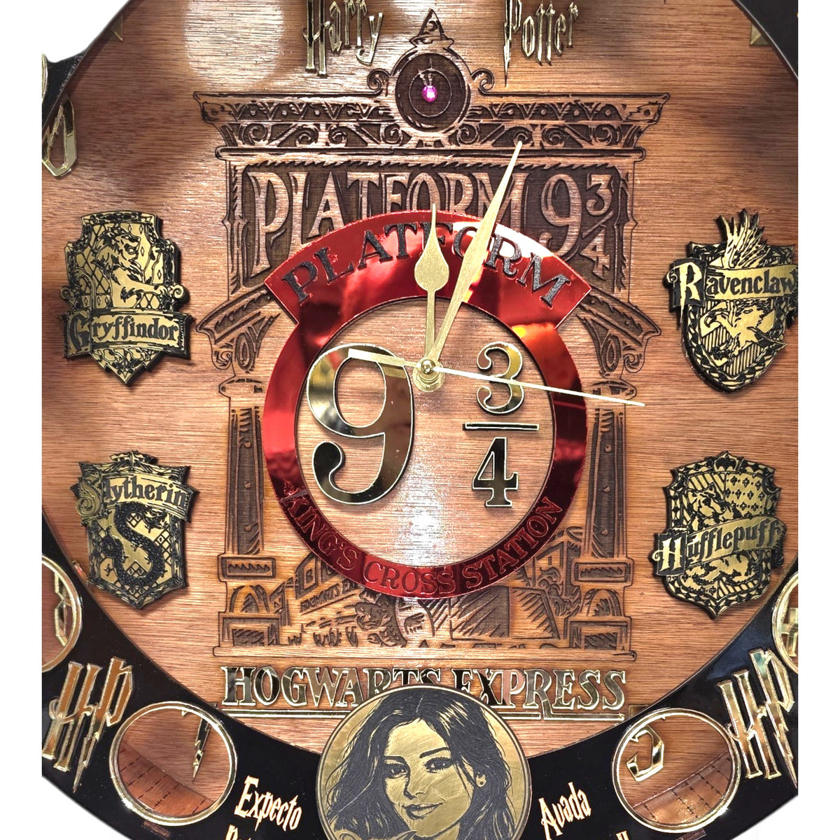 RELOJ HARRY POTTER ILUMINADO