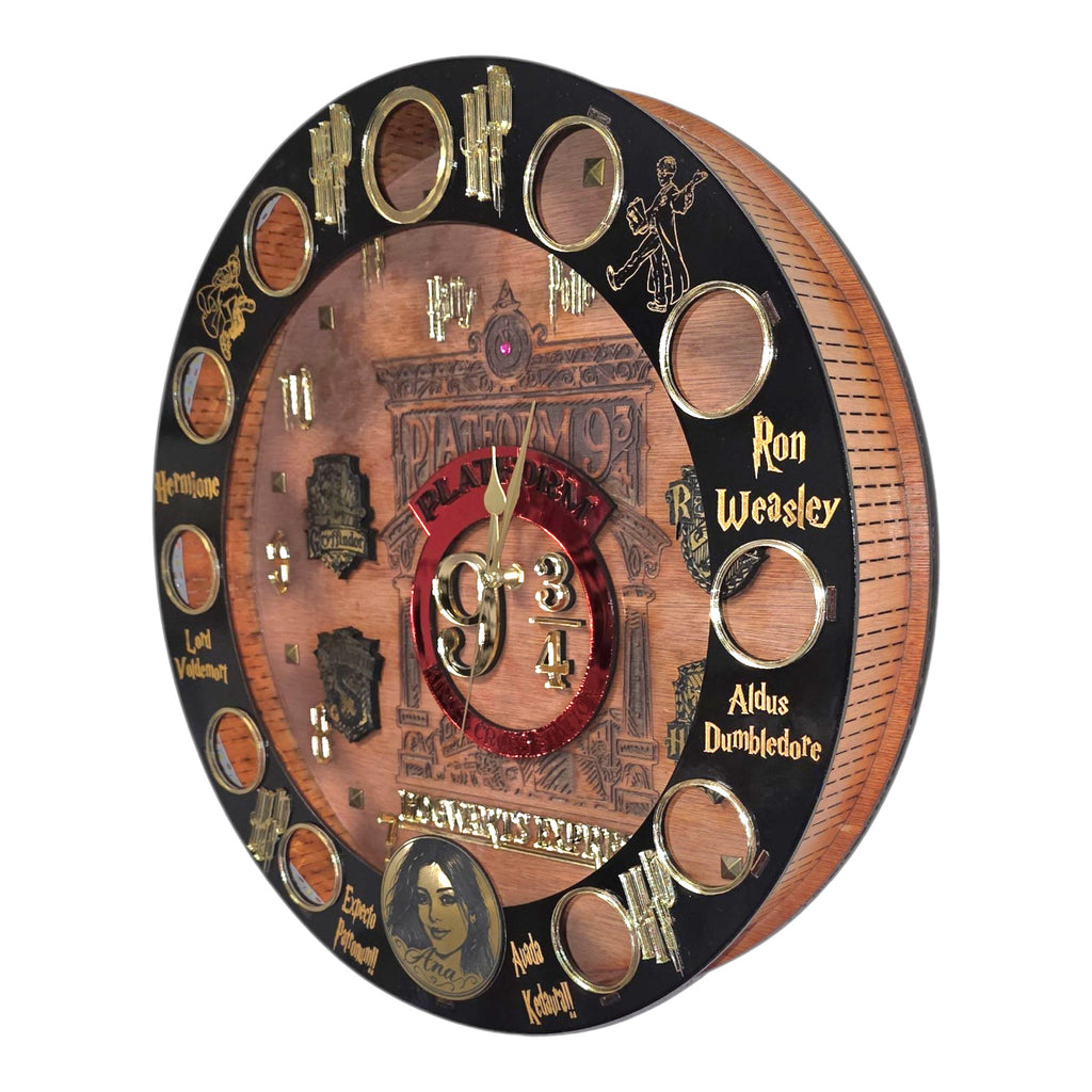 RELOJ HARRY POTTER ILUMINADO
