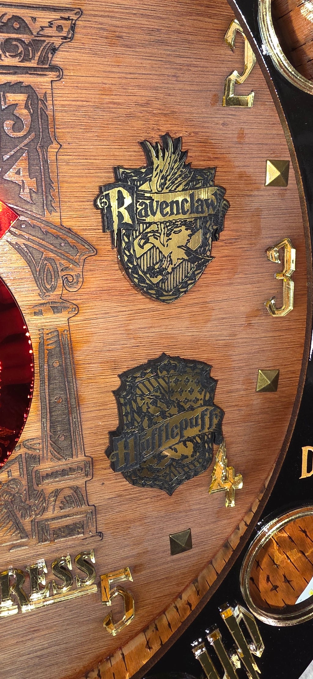 RELOJ HARRY POTTER ILUMINADO