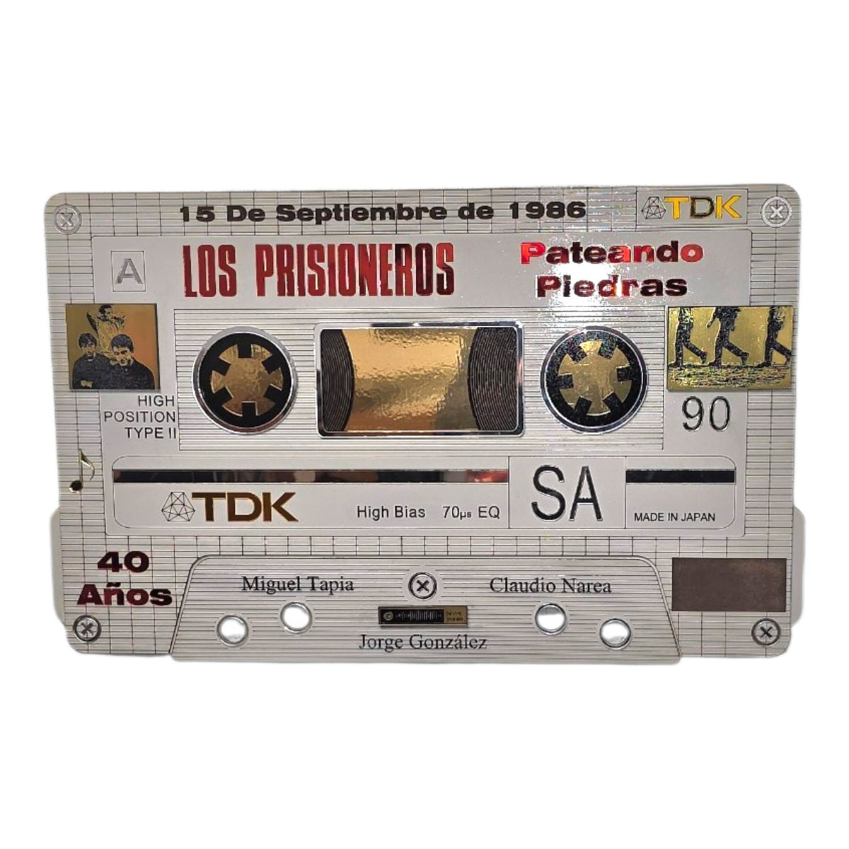 Cuadro Casete Los Prisioneros