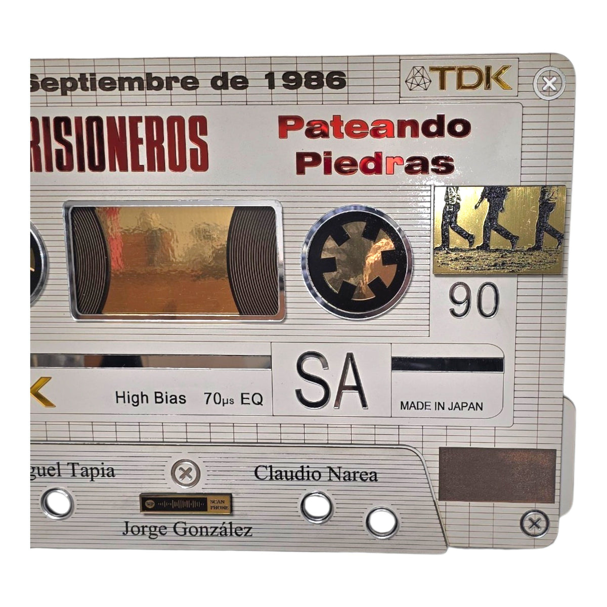 Cuadro Casete Los Prisioneros