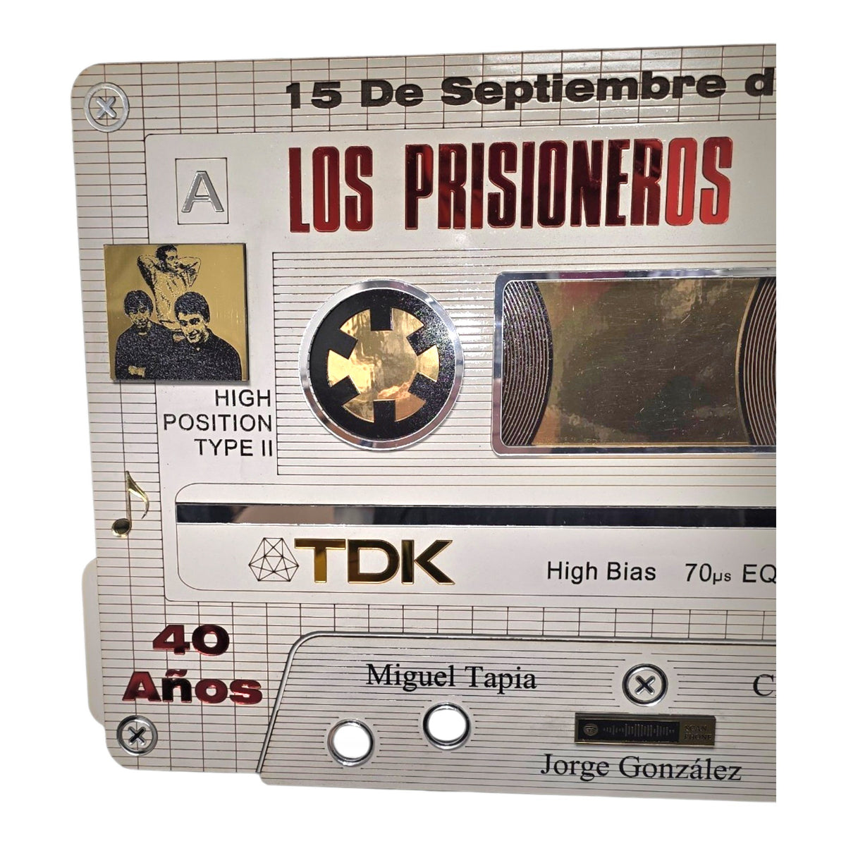 Cuadro Casete Los Prisioneros