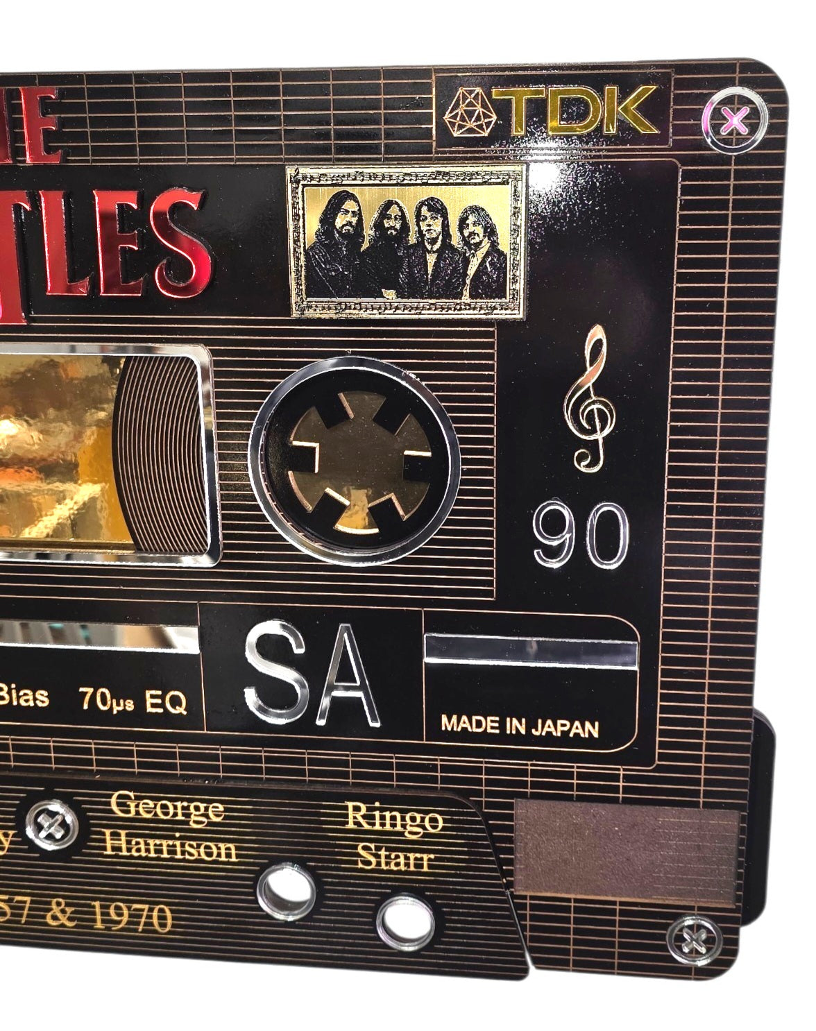 Cuadro Casete Los Beatles