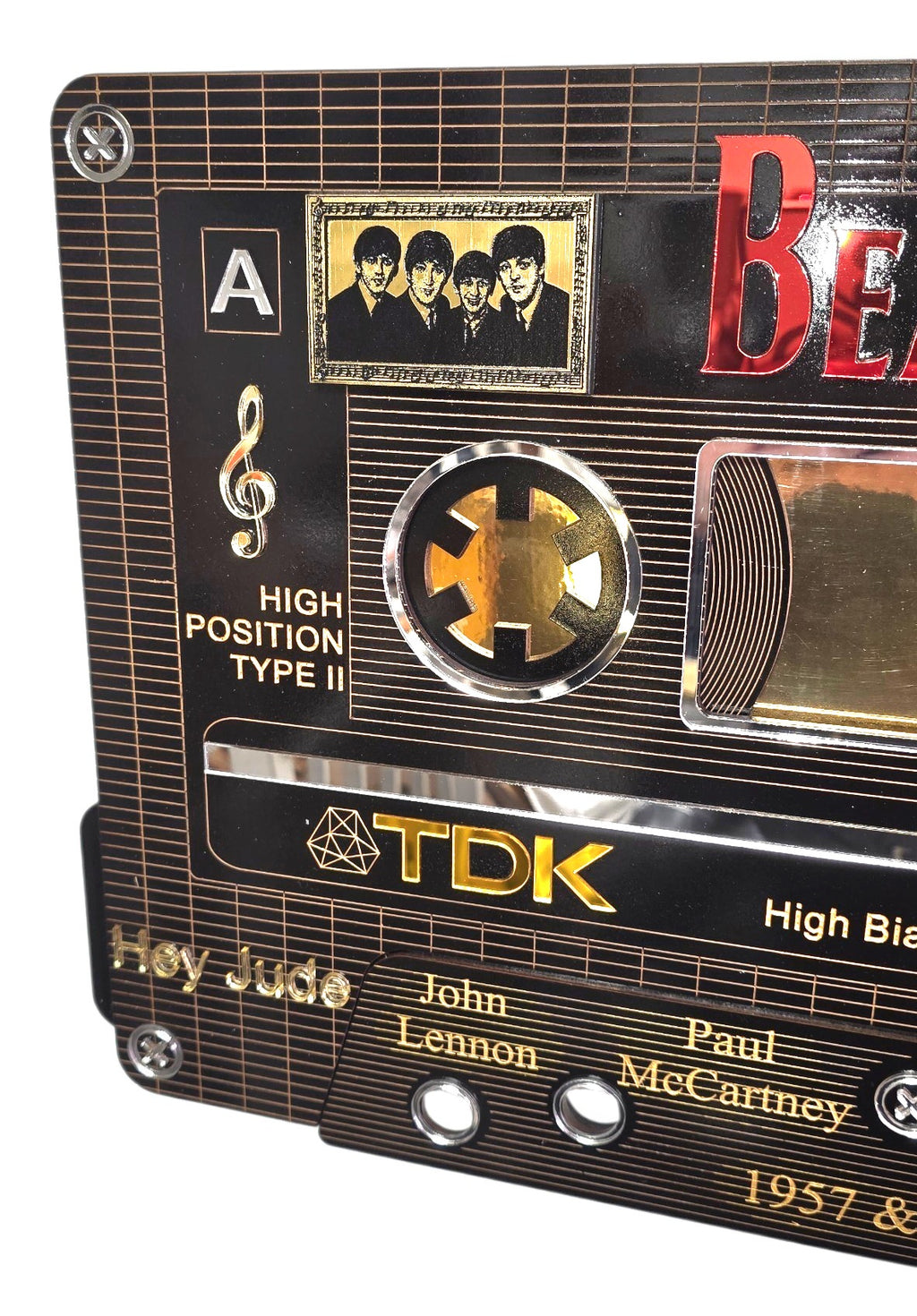 Cuadro Casete Los Beatles