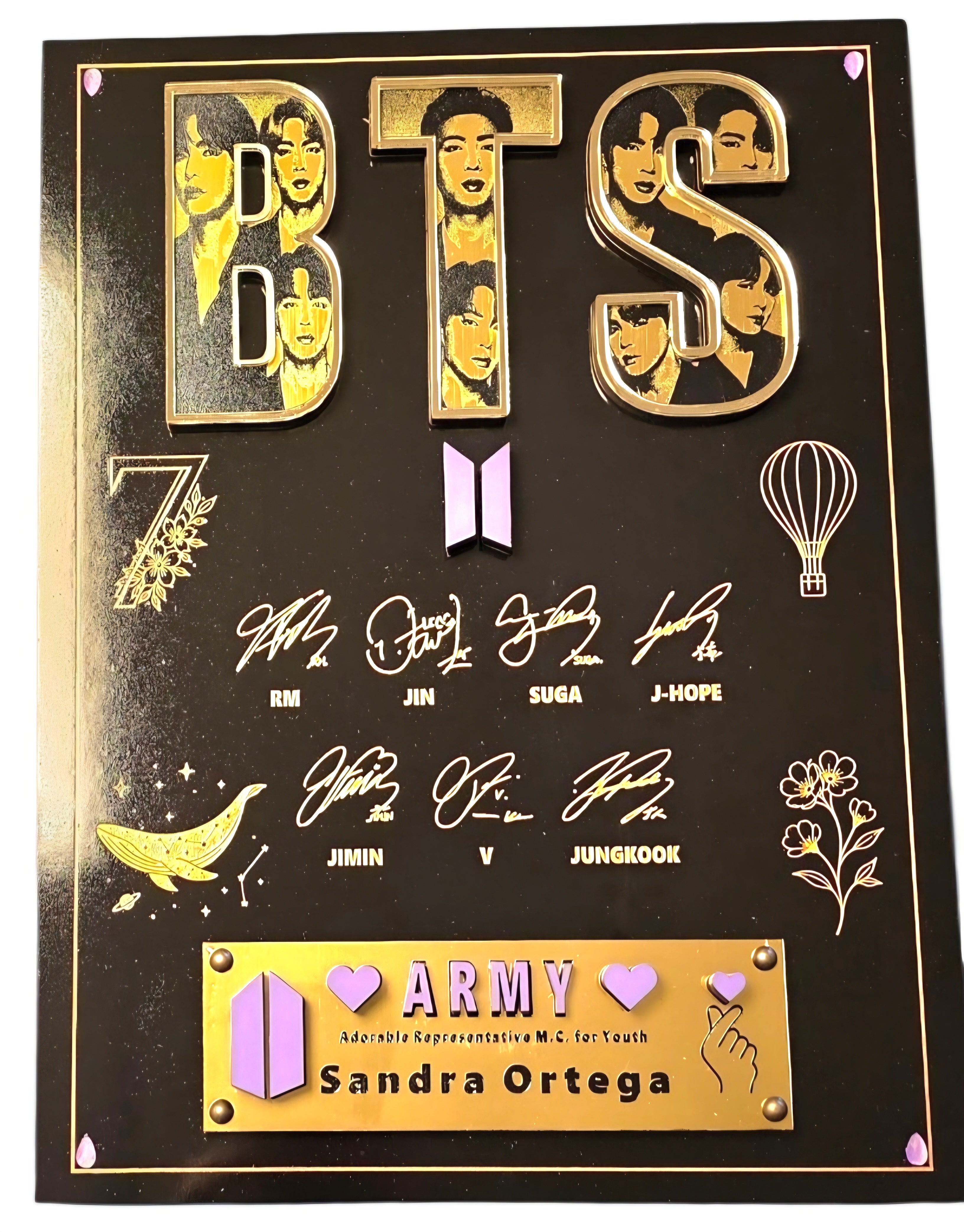 Cuadro BTS Personalizado