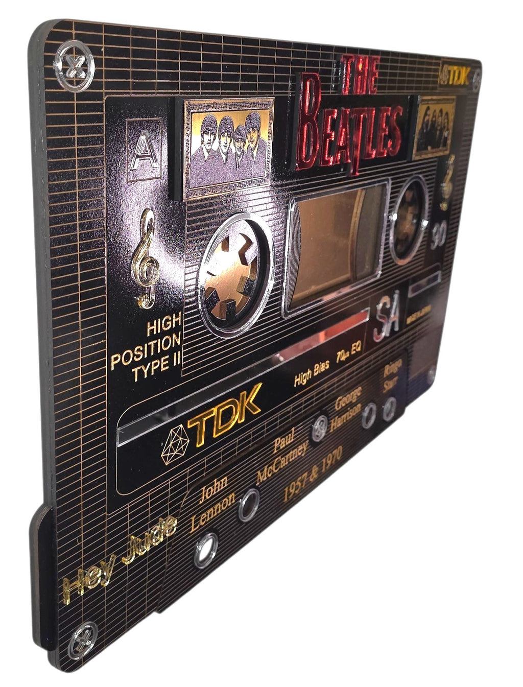 Cuadro Casete Los Beatles