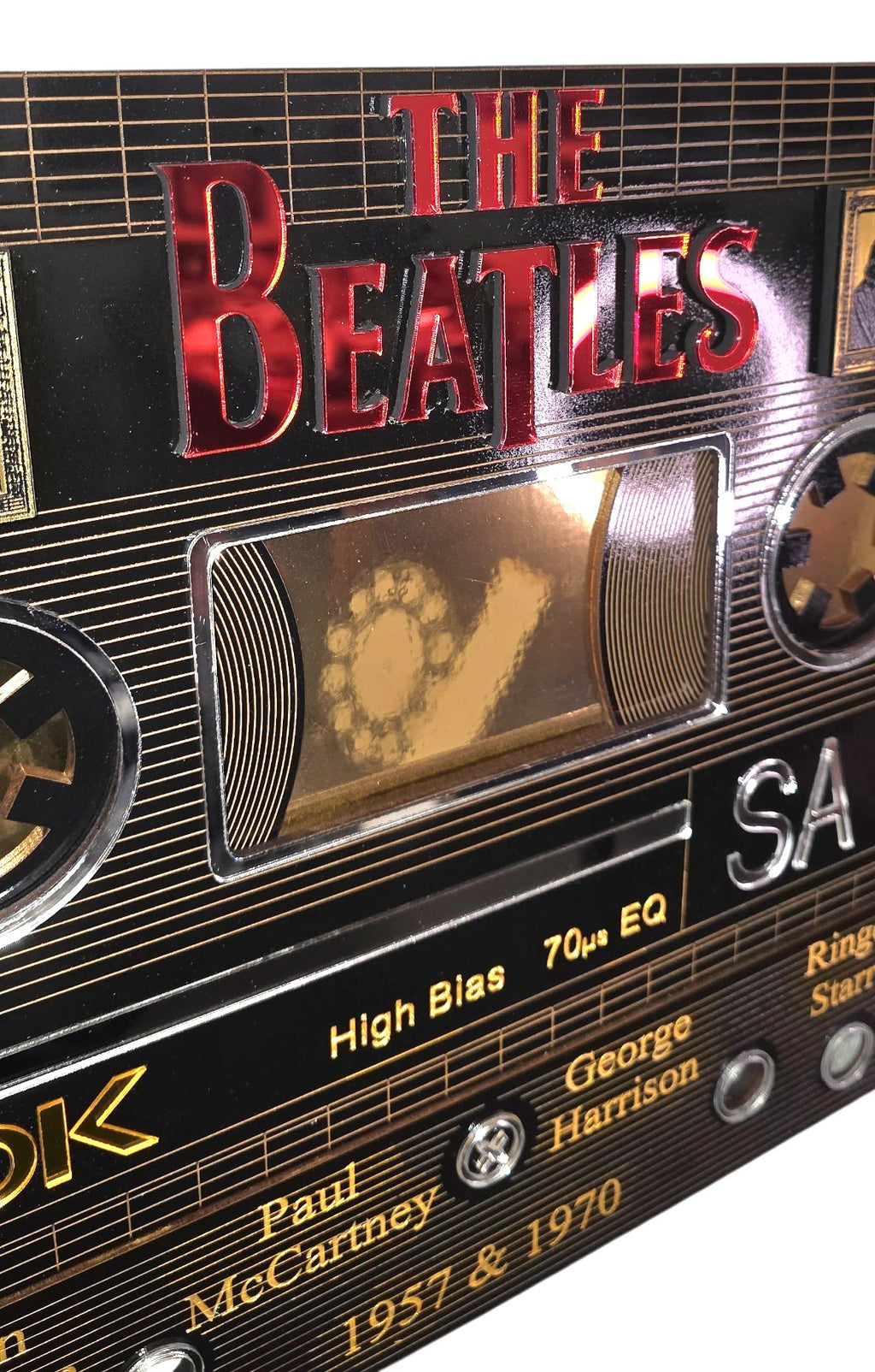 Cuadro Casete Los Beatles