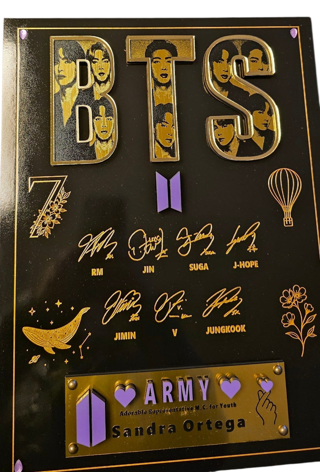 Cuadro BTS Personalizado