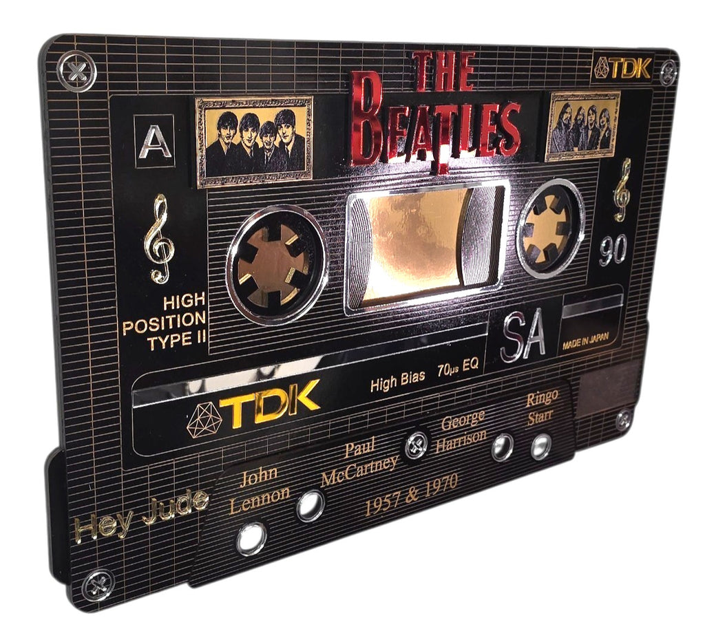 Cuadro Casete Los Beatles