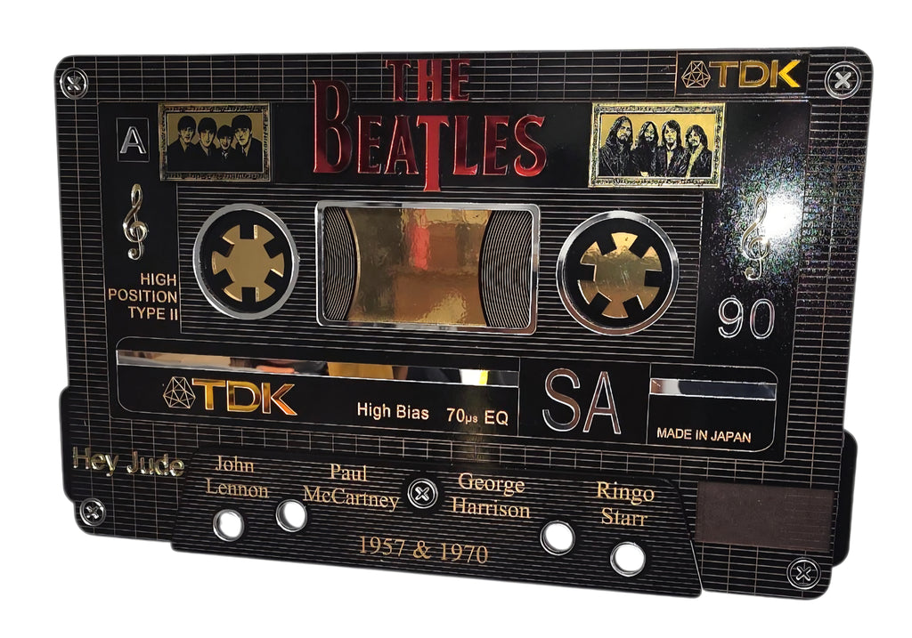 Cuadro Casete Los Beatles