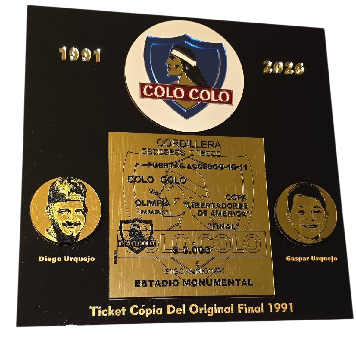 Cuadro Ticket Colo Colo