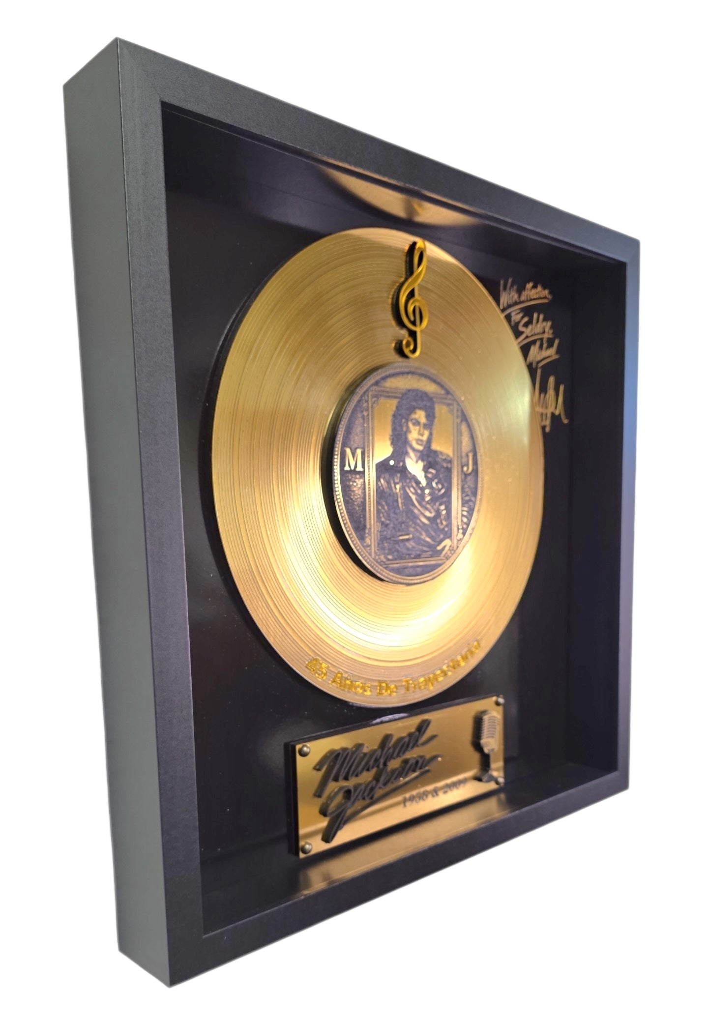 DISCO  DE ORO MICHAEL JACKSON