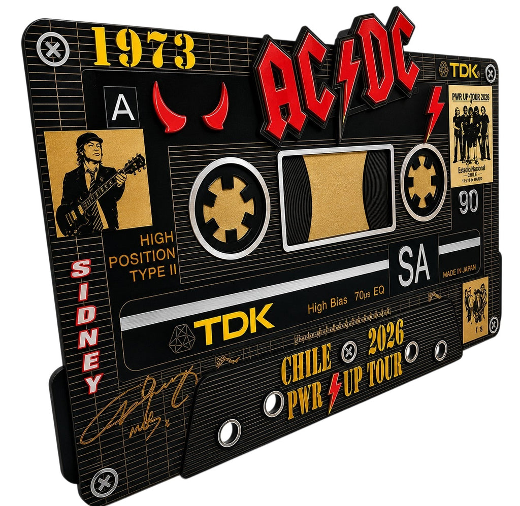 Cuadro Casete AC DC