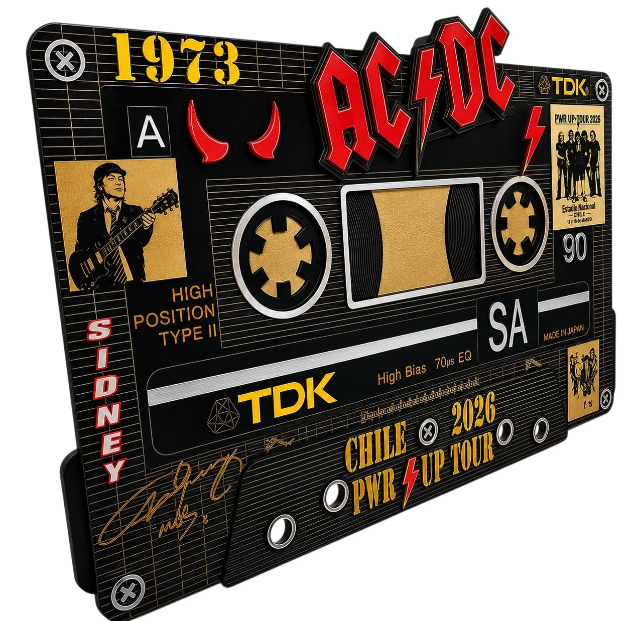 Cuadro Casete AC DC