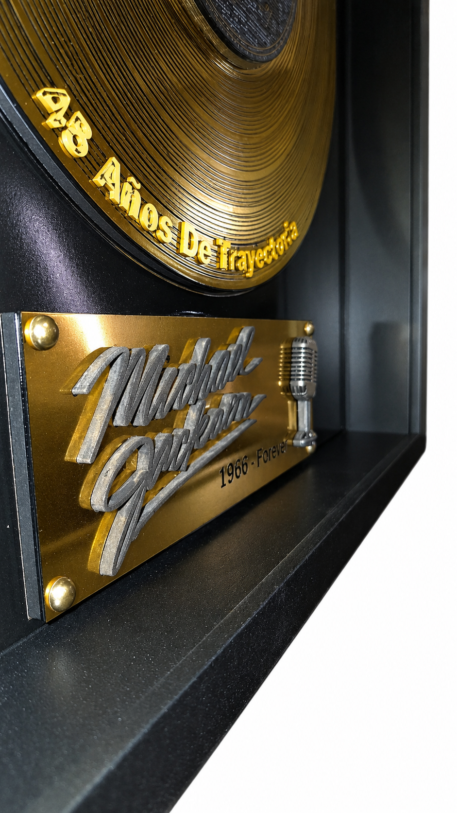 DISCO  DE ORO MICHAEL JACKSON