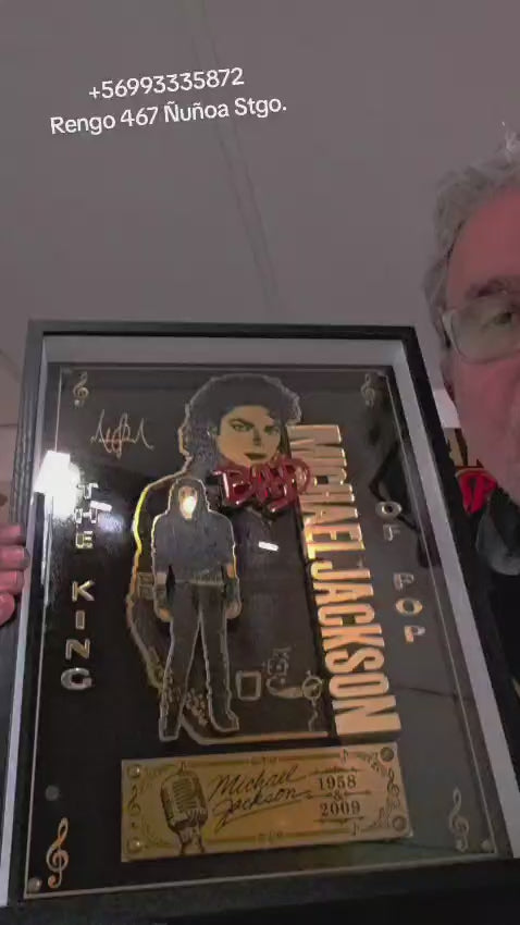 Cuadro de Michael Jackson