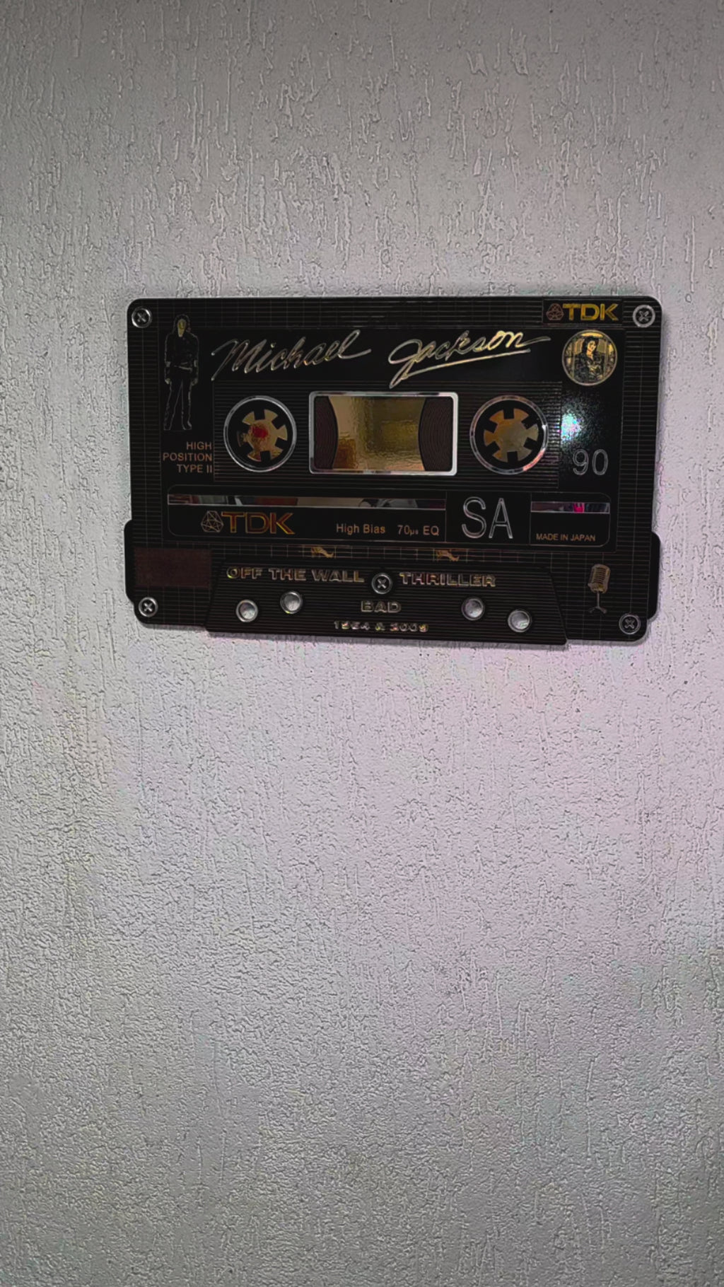 Cuadro Casete Michael Jackson